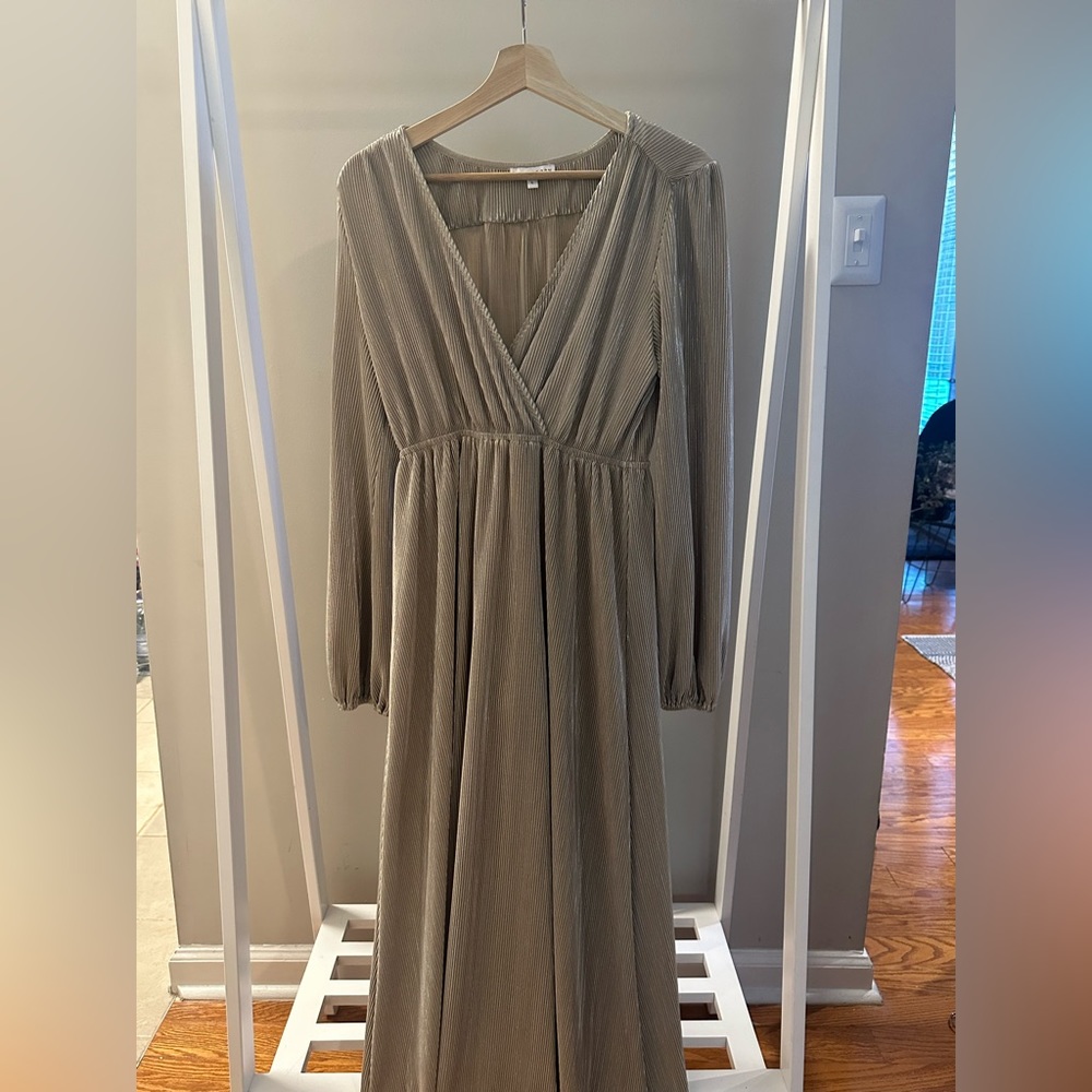Baltic Born Maxi Dress Long Sleeve Sz L